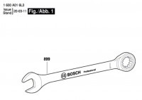 Bosch 1 600 A01 6L4 --- combination wrench Spare Parts